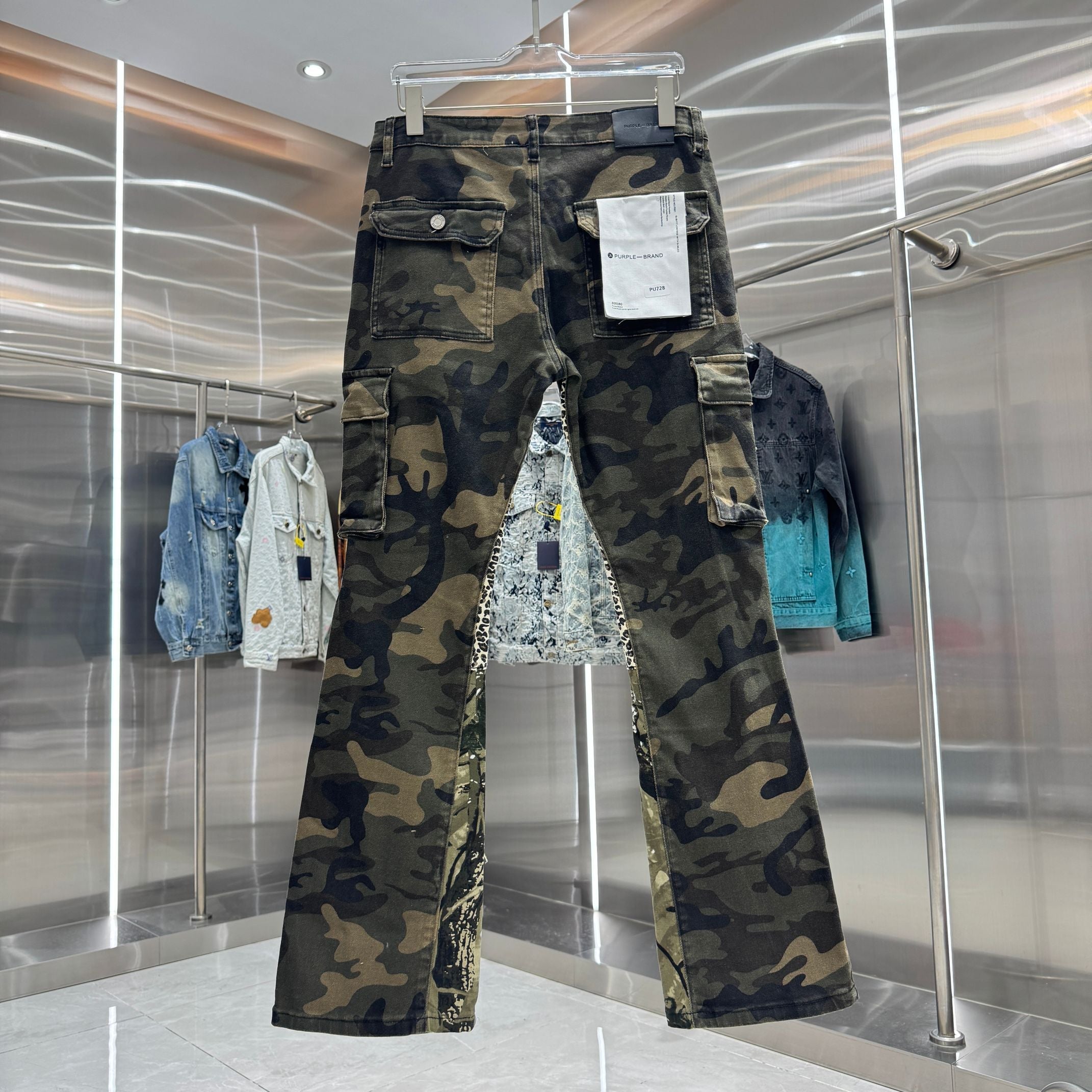Purple Brand Camo Jeans