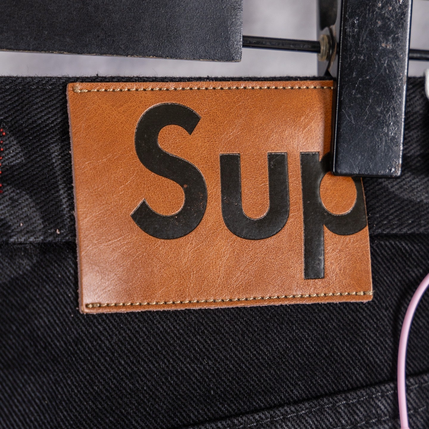 Supreme All-over Straight-Leg Jeans