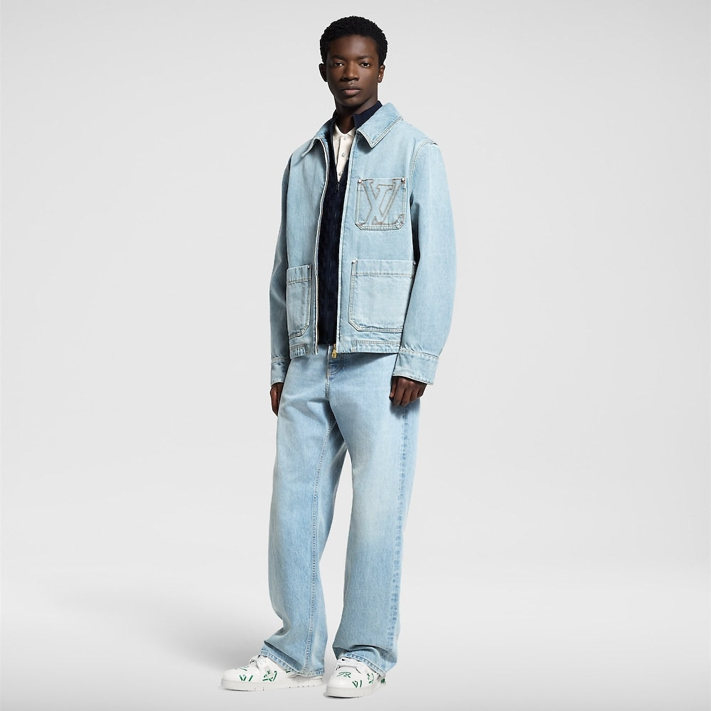 LV Men's Denim Shirt Jacket