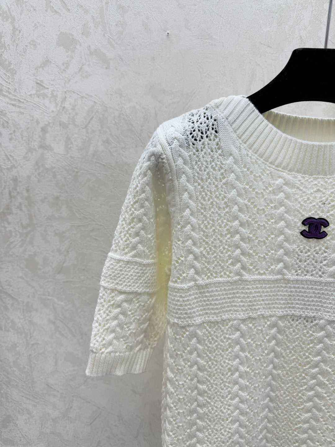 Women's Chanel Round Nech Knit short sleeve