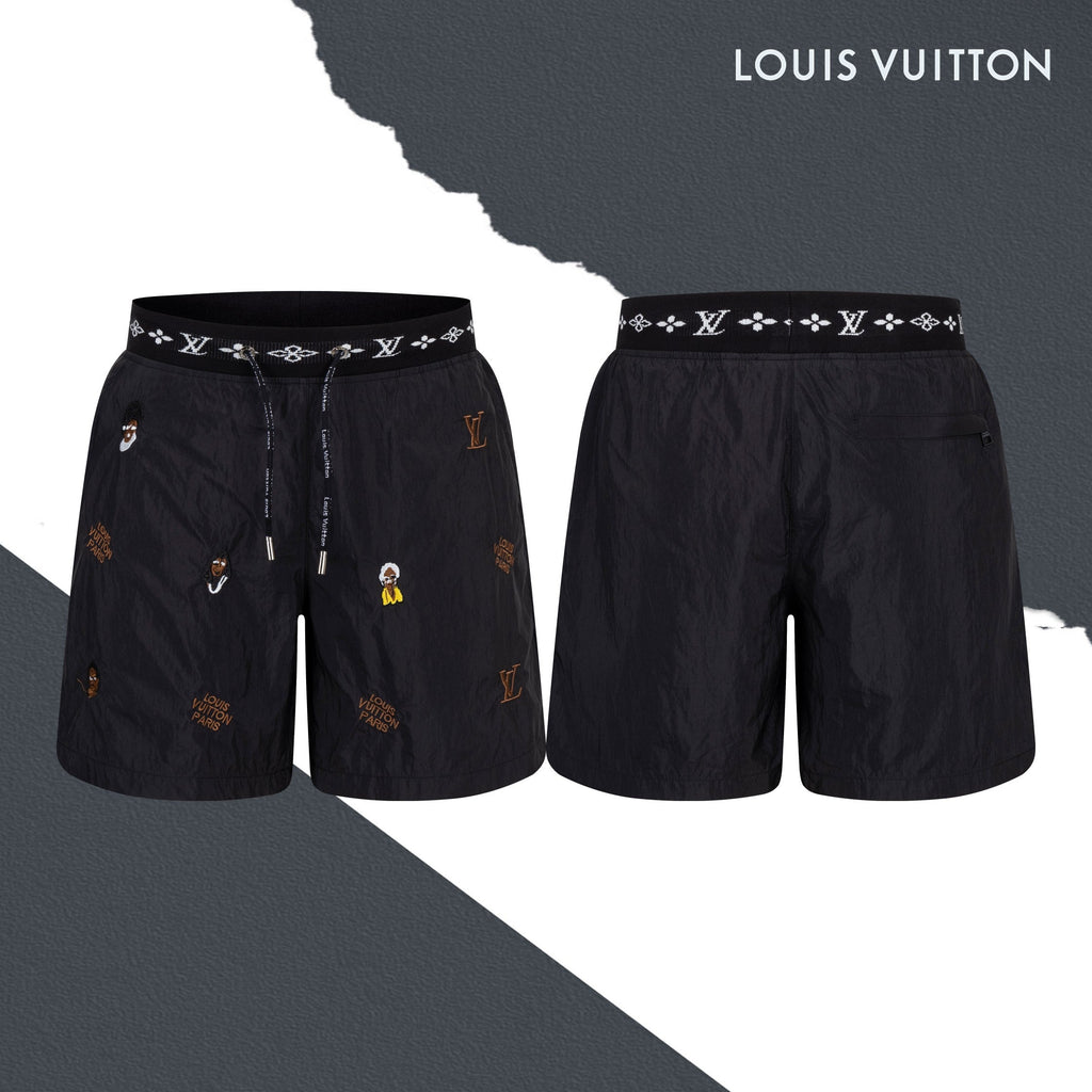 LV beach shorts