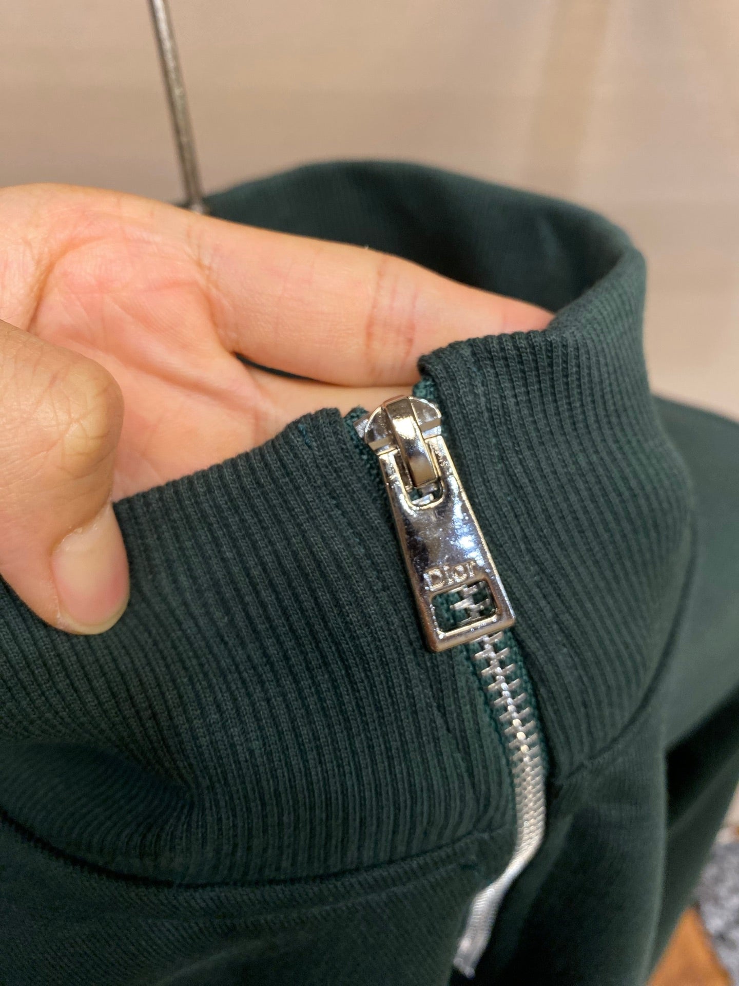 Dior Half Zipper Sweatshirt