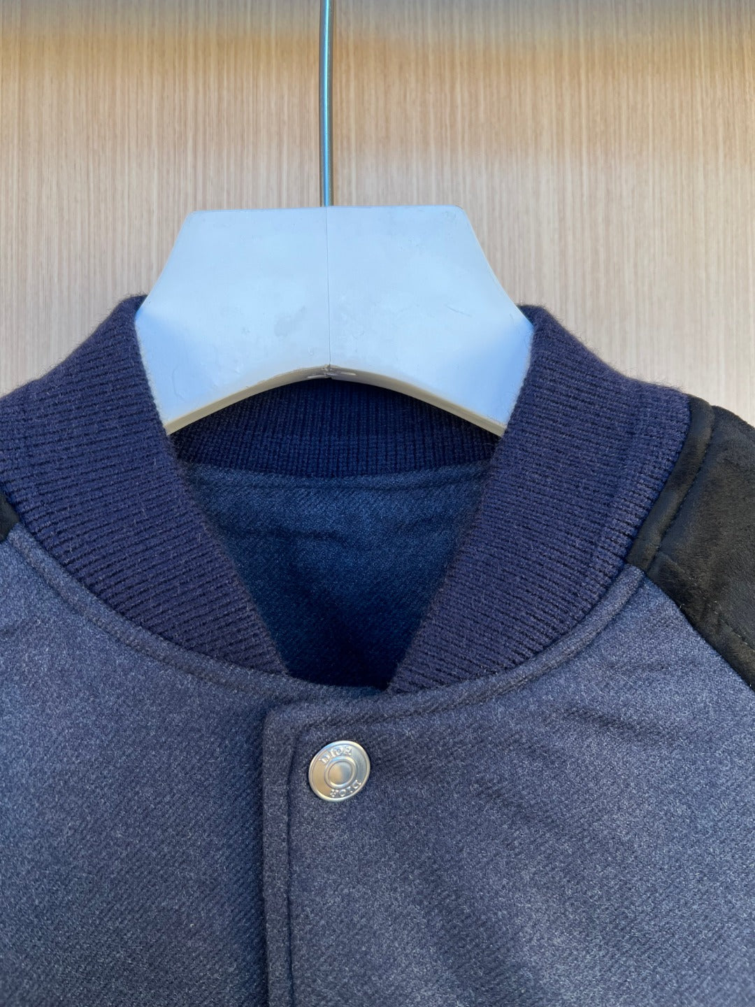 Dior Ribbon Embriodered Baseball Jacket