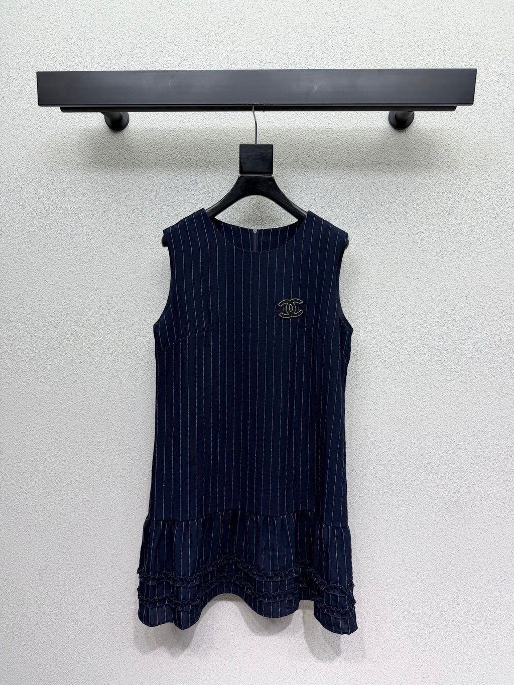 Chanel Striped Sleeveless dress