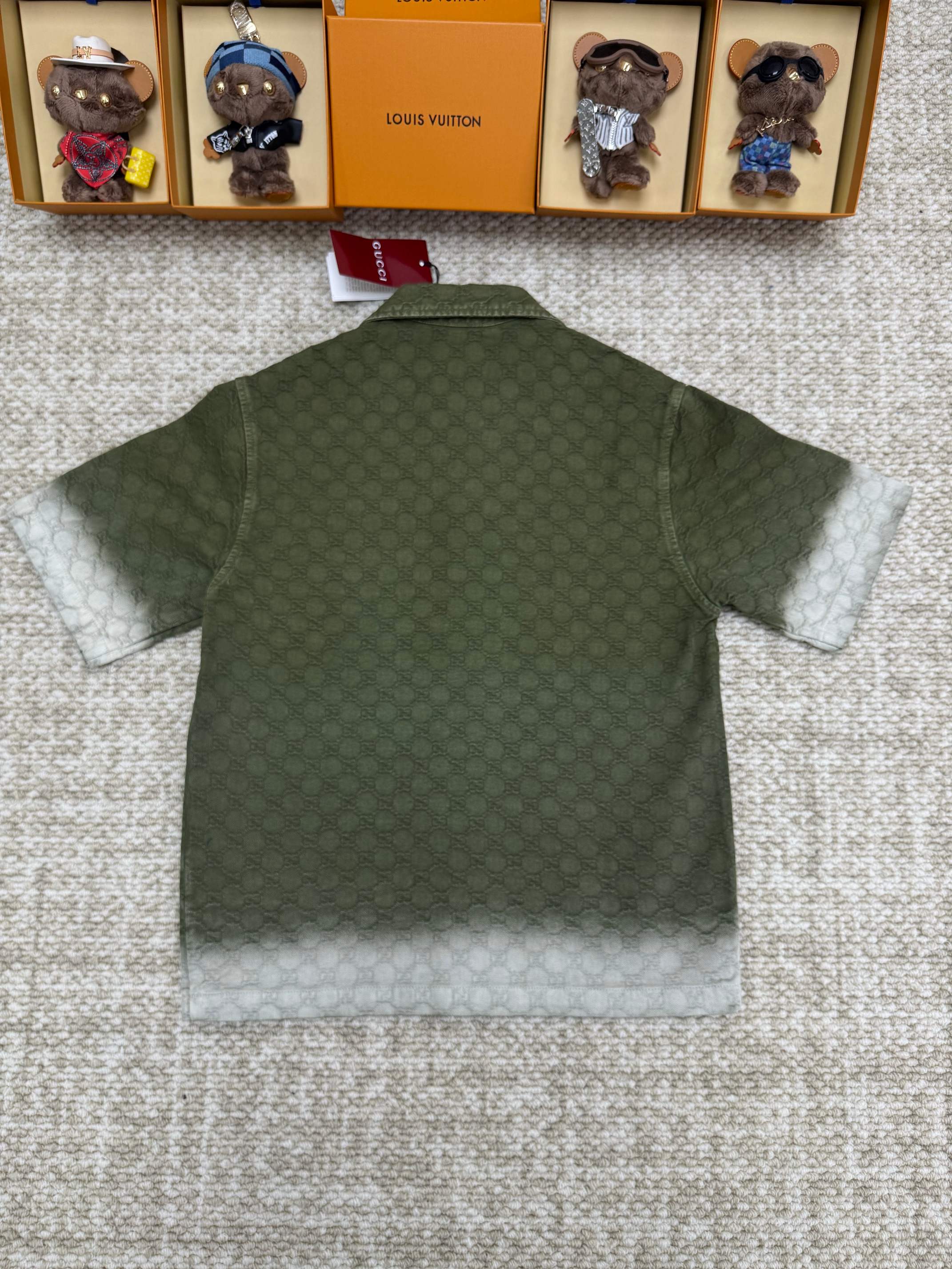 Gucci Denim Short Sleeve Shirt