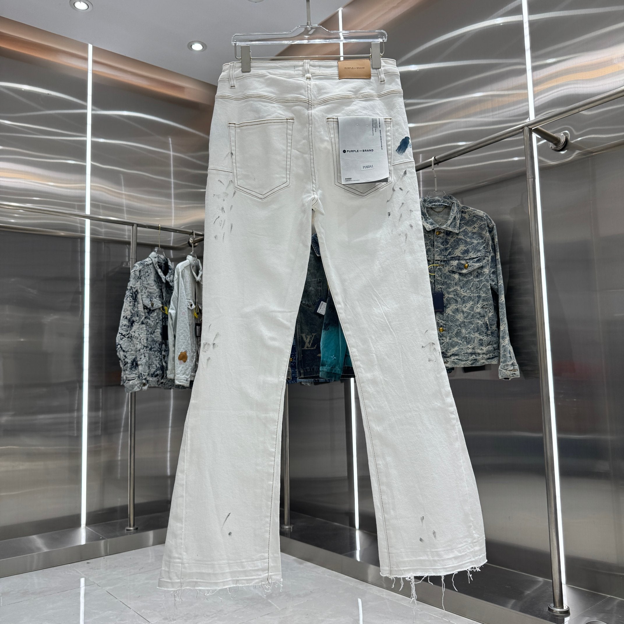 Purple Label Flared Strech Jeans