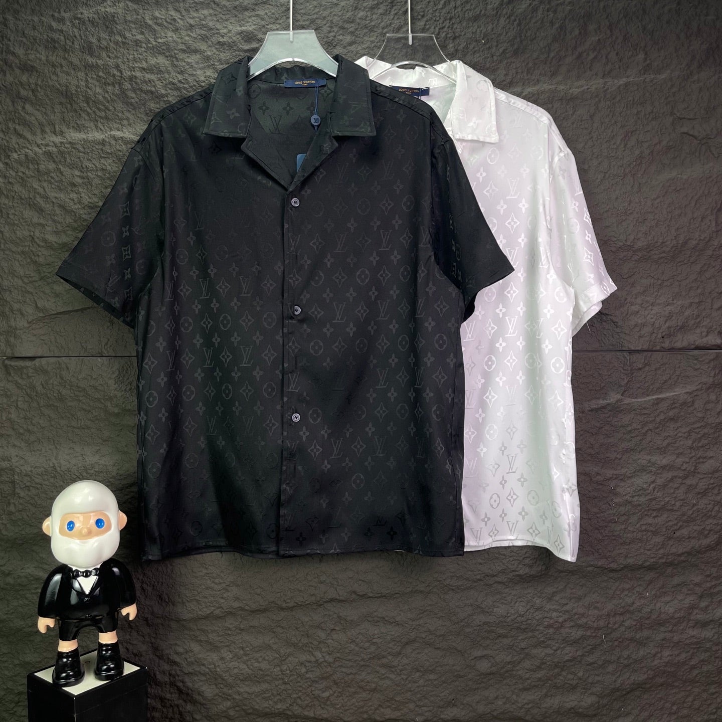 LV Jacquard Short Sleeve Shirt