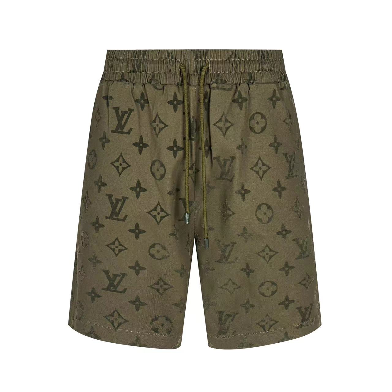 LV Flocked Shorts