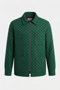 Gucci Monogram Double G Wool Jacket