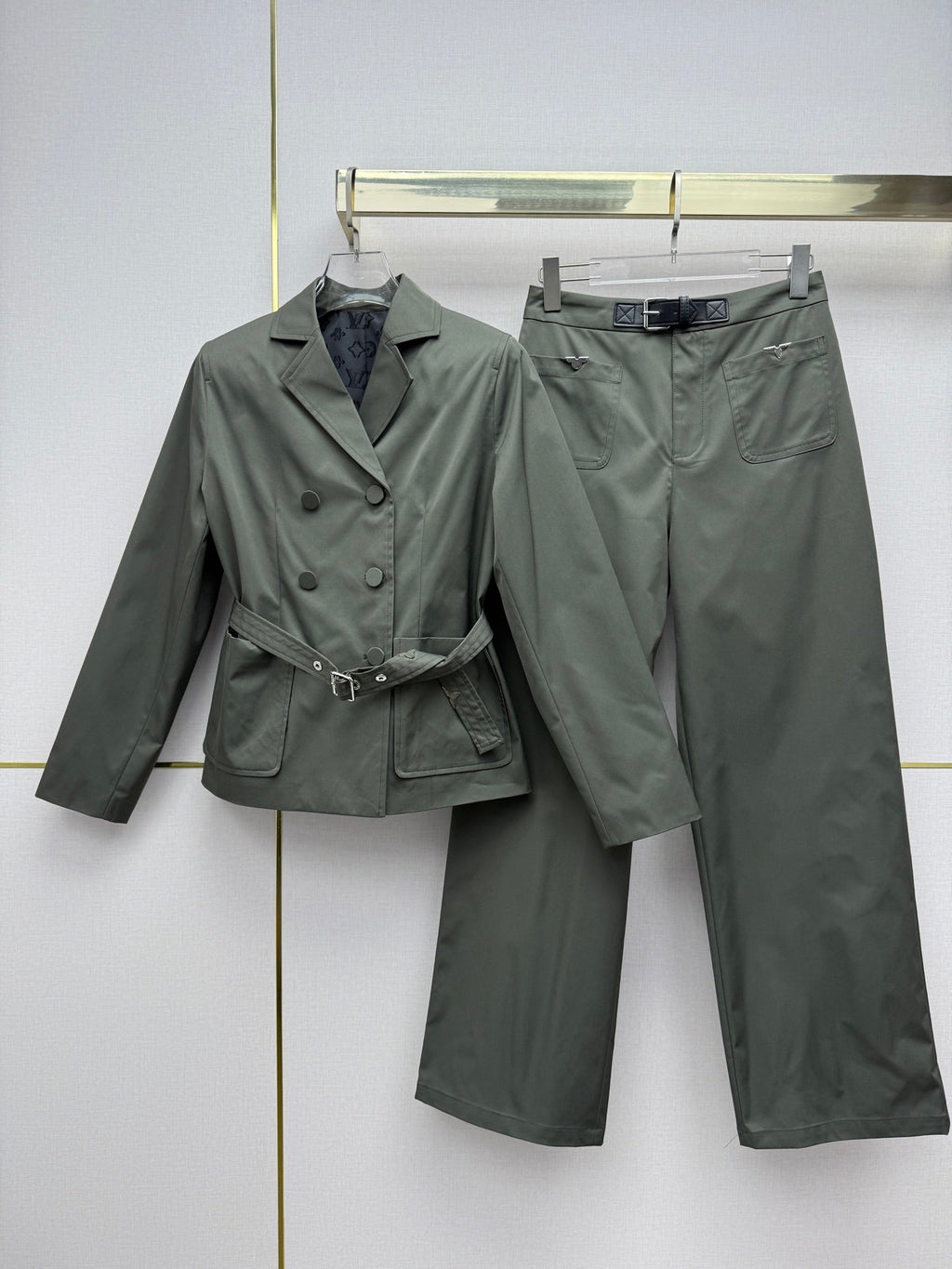 Women's LV Jacket and Pants / Skirt Set