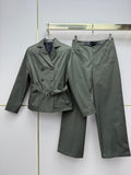 Women's LV Jacket and Pants / Skirt Set