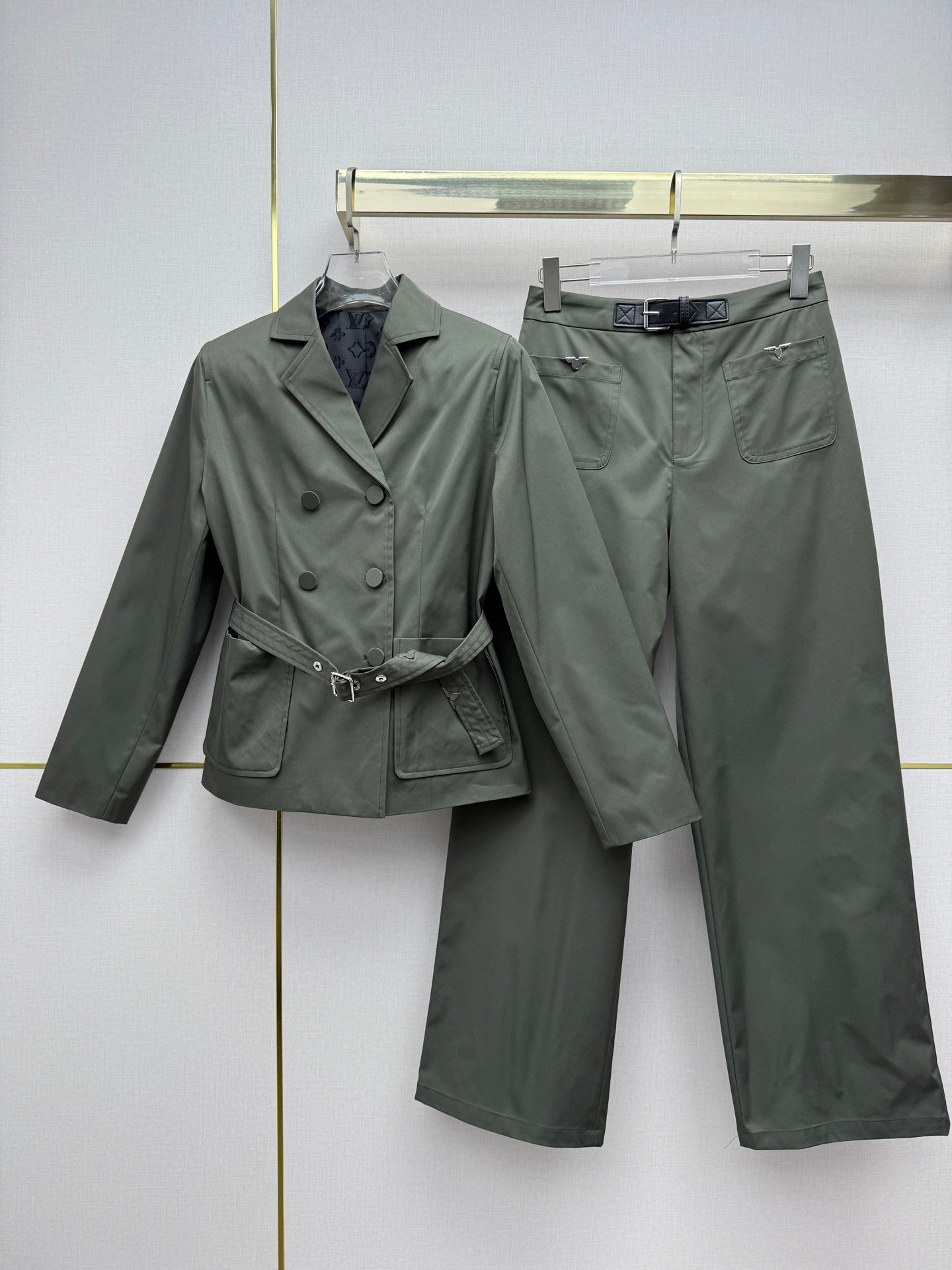 Women's LV Jacket and Pants / Skirt Set