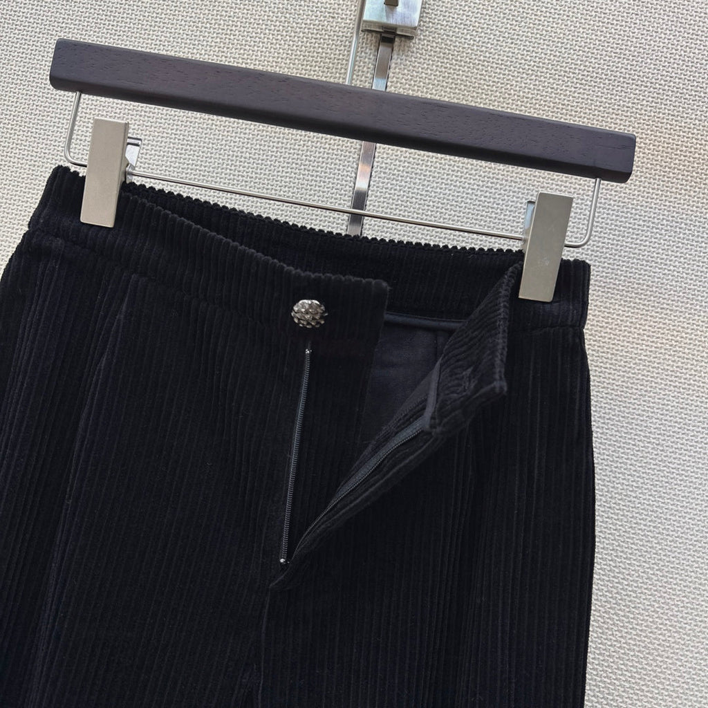 Chanel Corduroy Pants - Women's
