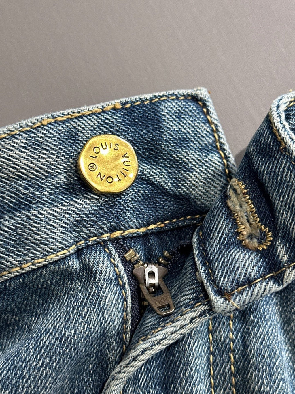 LV Denim Shorts