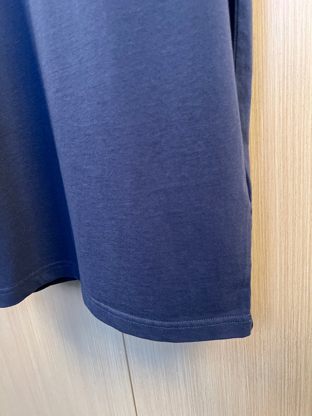 LV Denim Embroidered T-Shirt