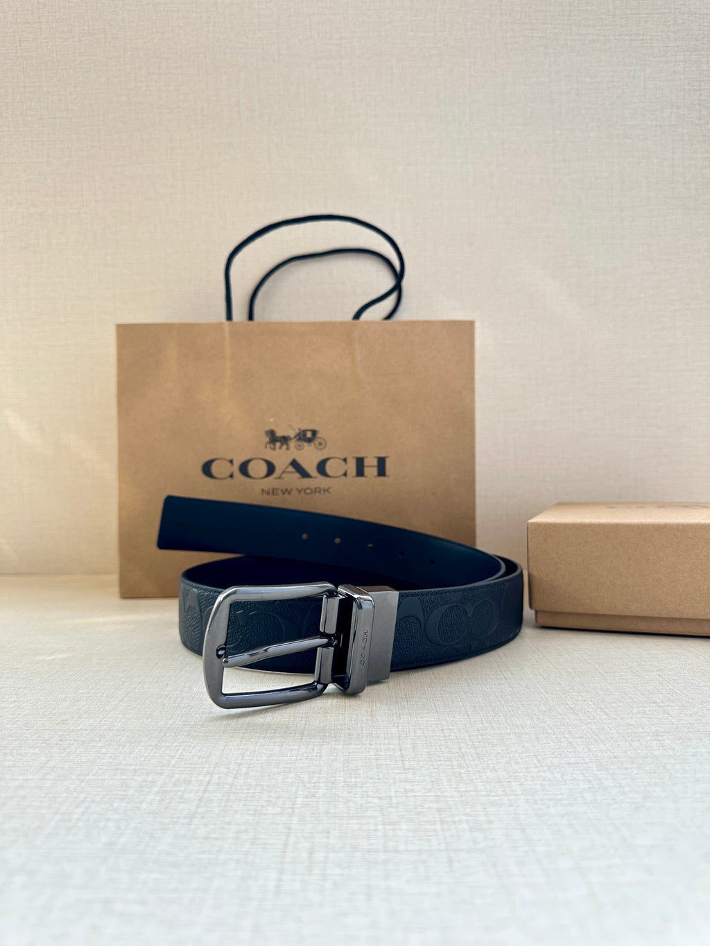 Coach Men Belt Reversible