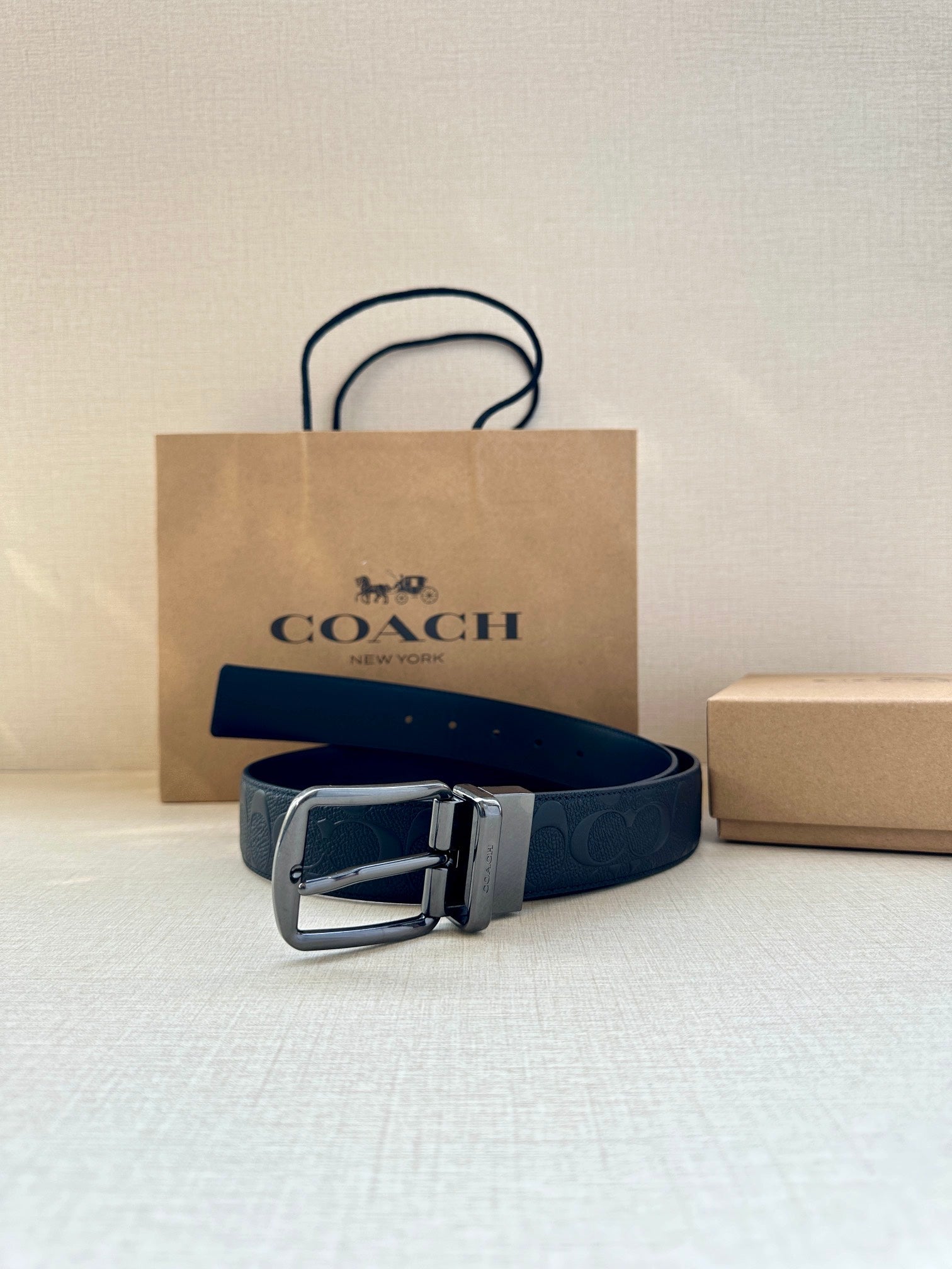 Coach Men Belt Reversible
