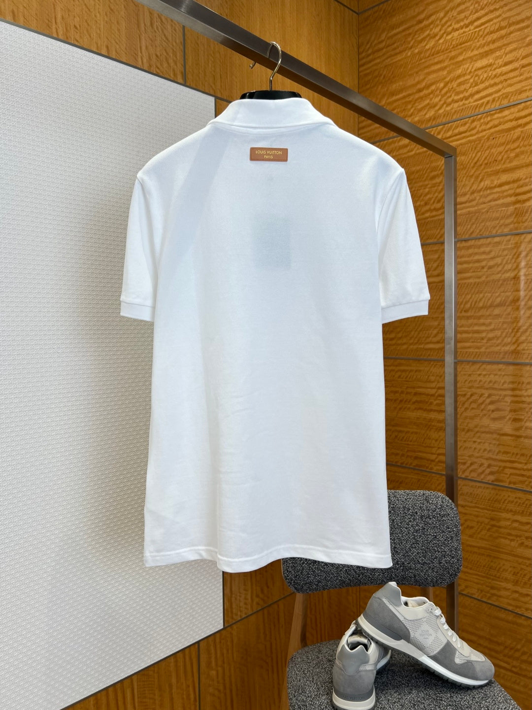 LV Leather Label Polo Shirt