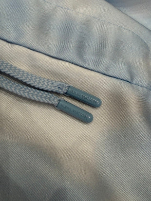 LV Blue & White Tie Drawstring Shorts