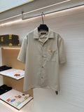 LV Silk blend Fleece Shirt