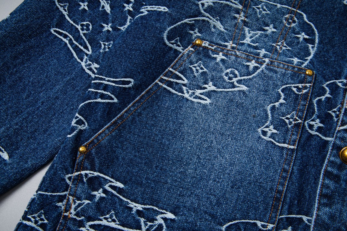 LV Denim Suit