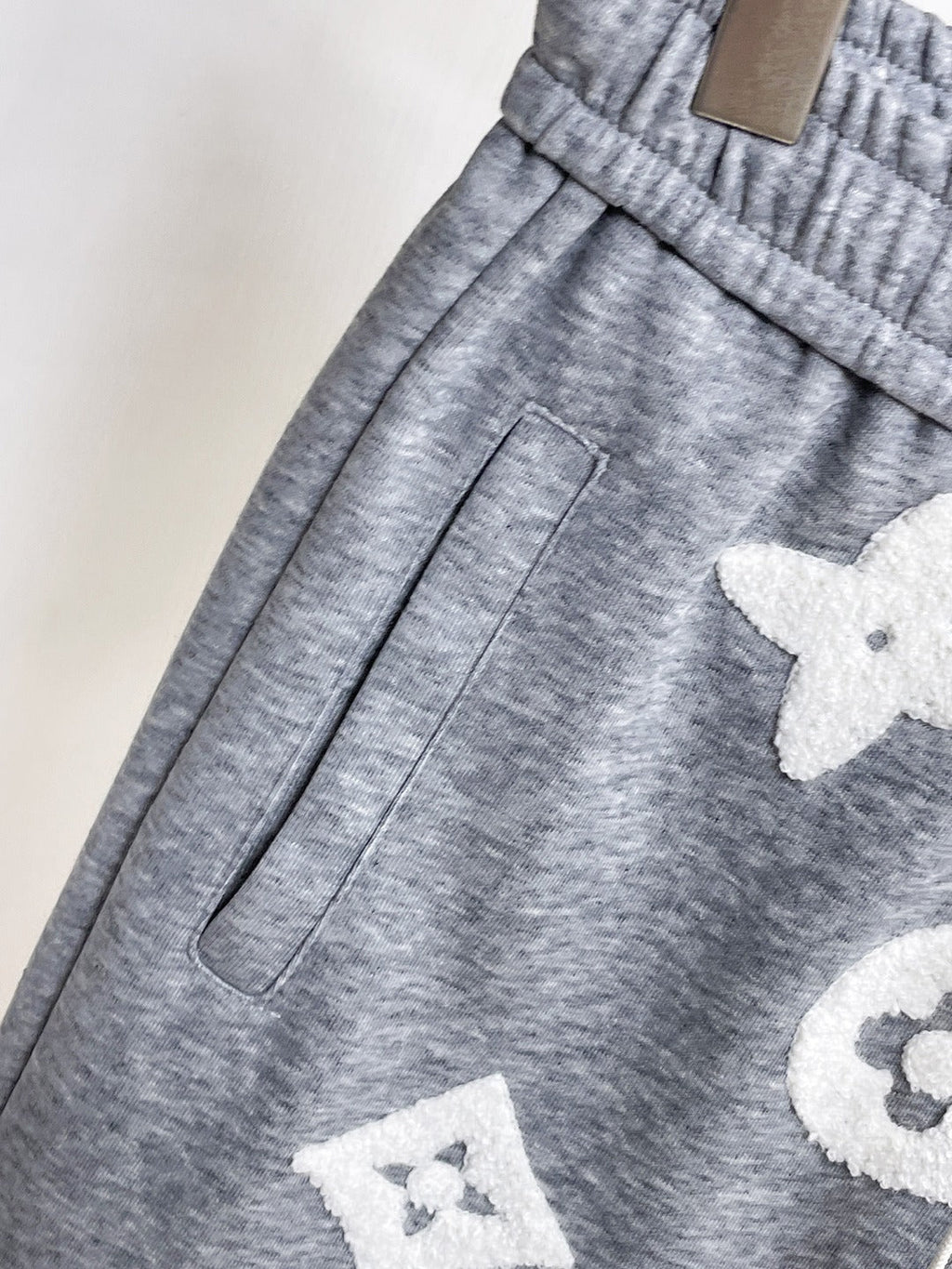 LV Terry Cloth Embroidered  Cloud shorts