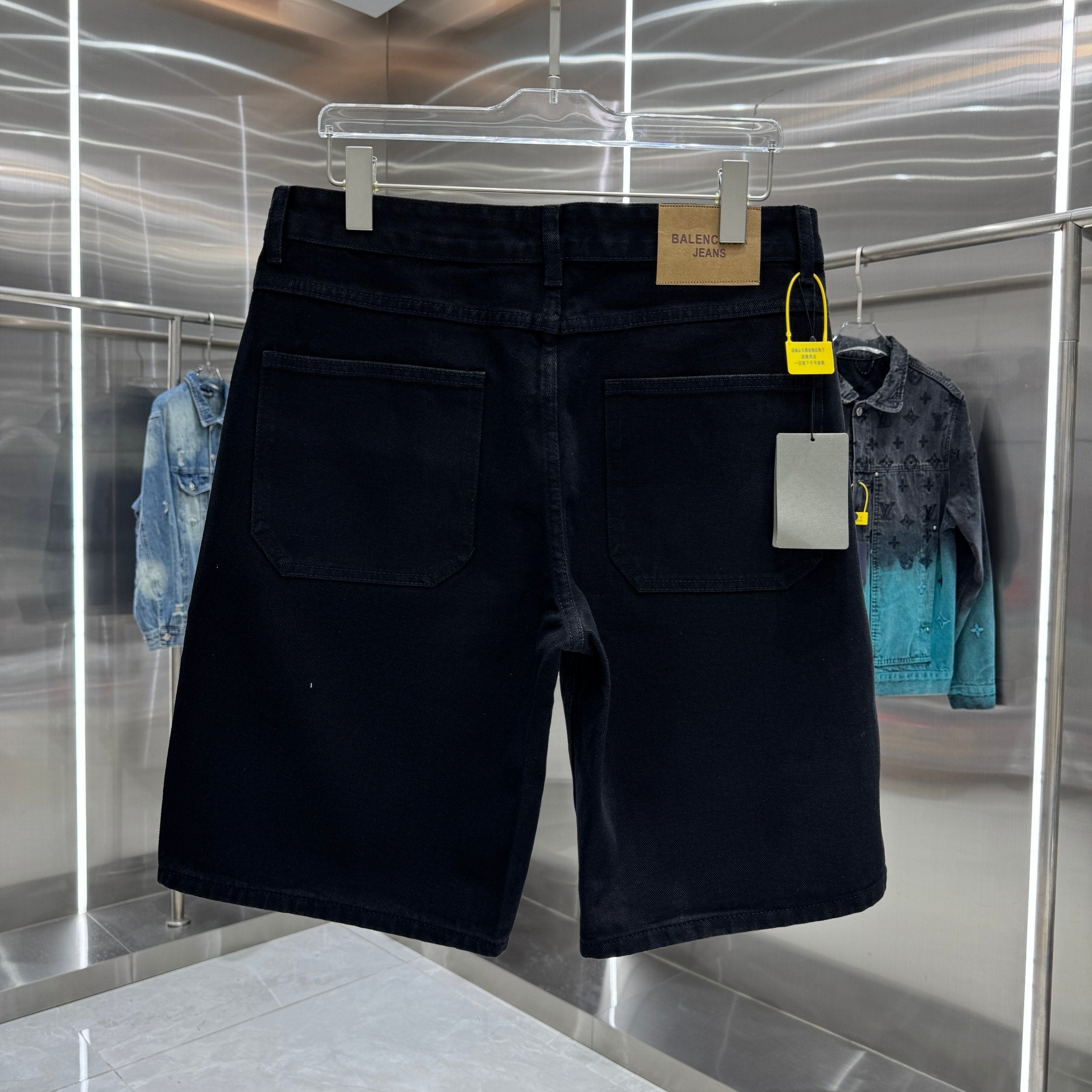 Balenciaga Denim Shorts