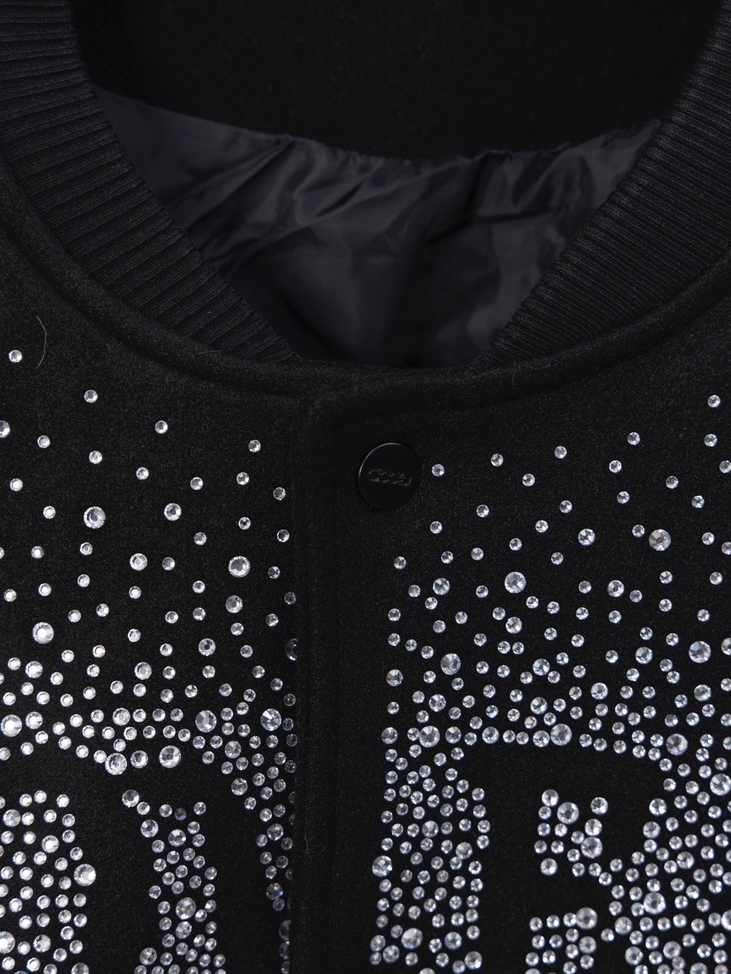 GOODBRAND Good Starry Sky Rhinestone Letter Jacket