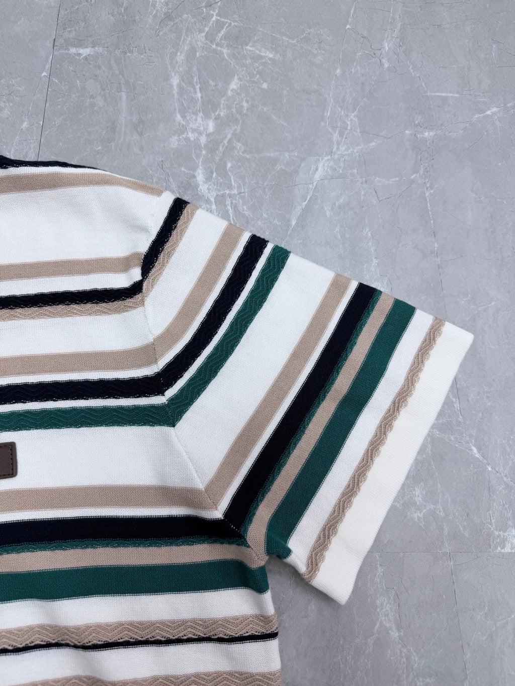 LV Striped Polo Shirt