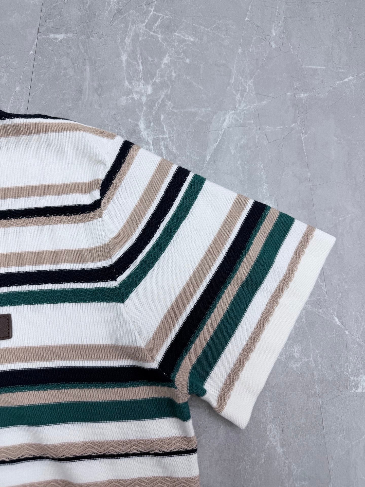 LV Striped Polo Shirt