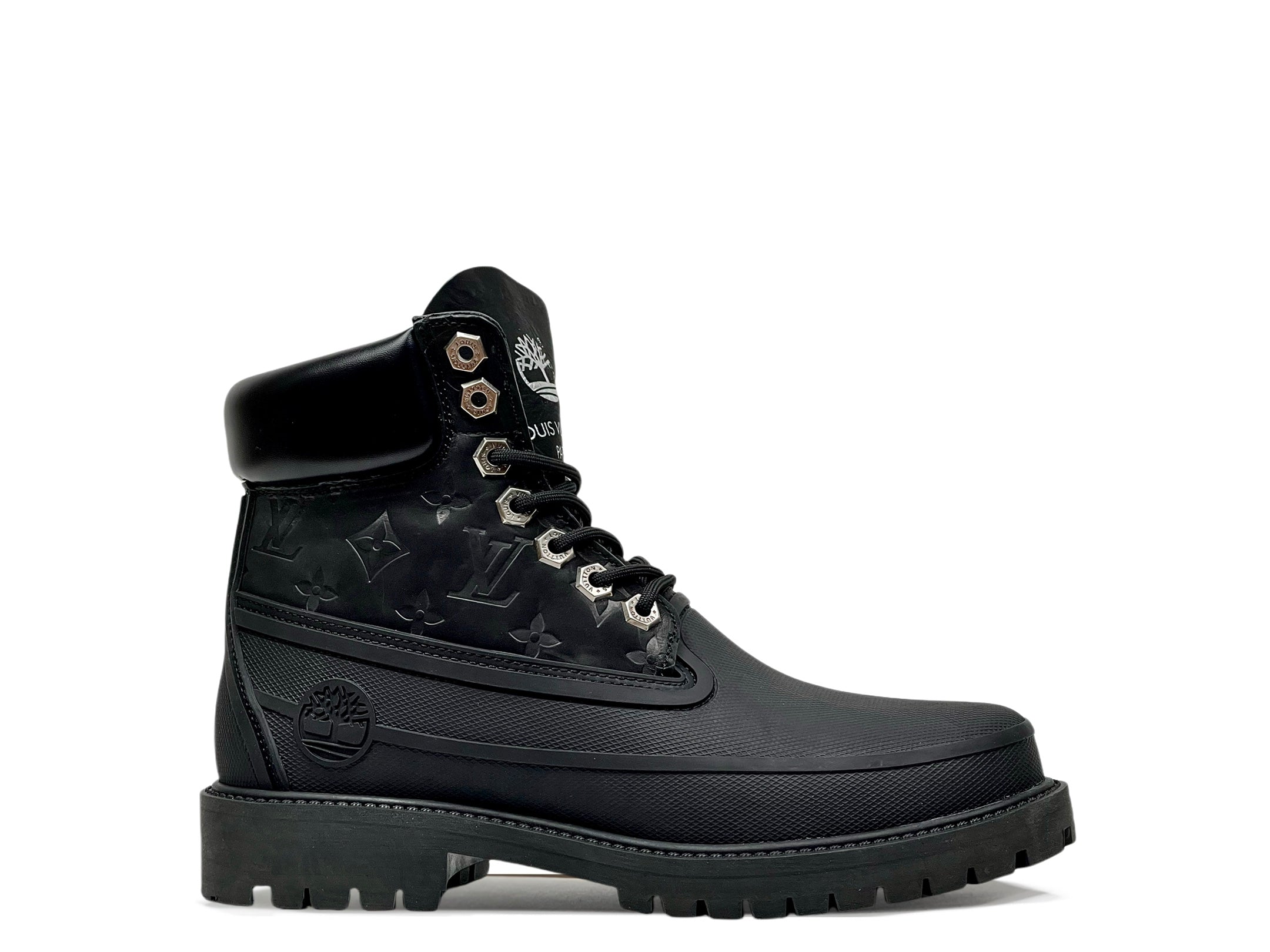 Louis Vuitton × Timberland 6" ankle boot olive green -US(LV) size 10