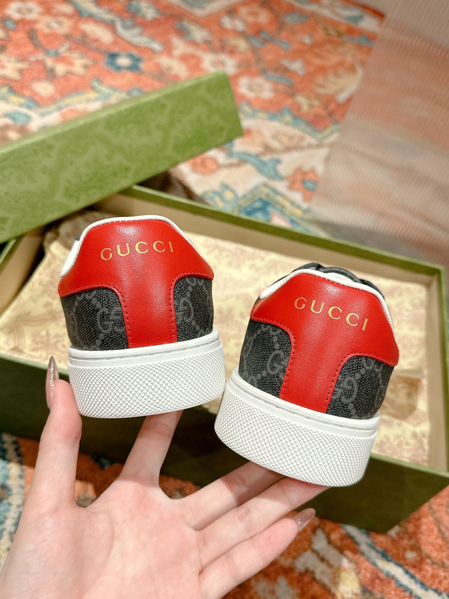 Men's GG Ace sneaker with Web