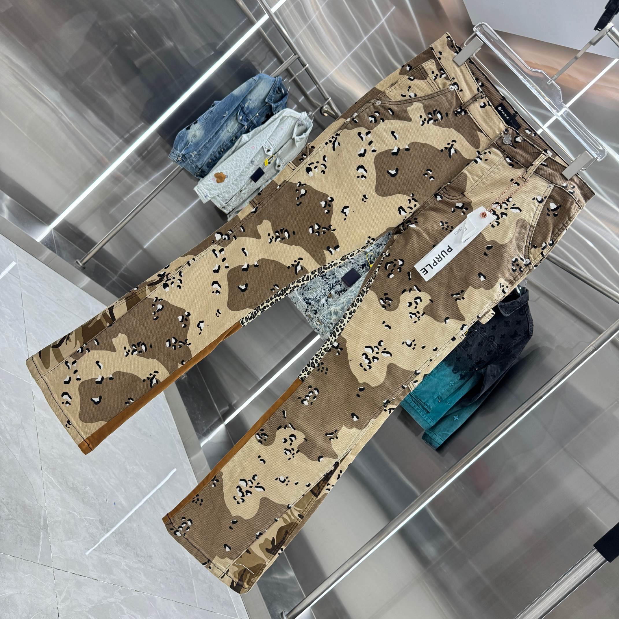 Purple Brand Camo Jeans