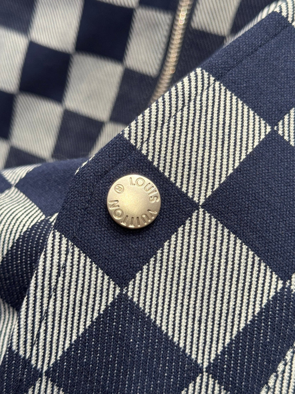 LV Jacket Checkered board