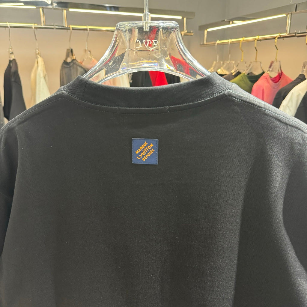 LV Round Neck Short Sleeve Shirt