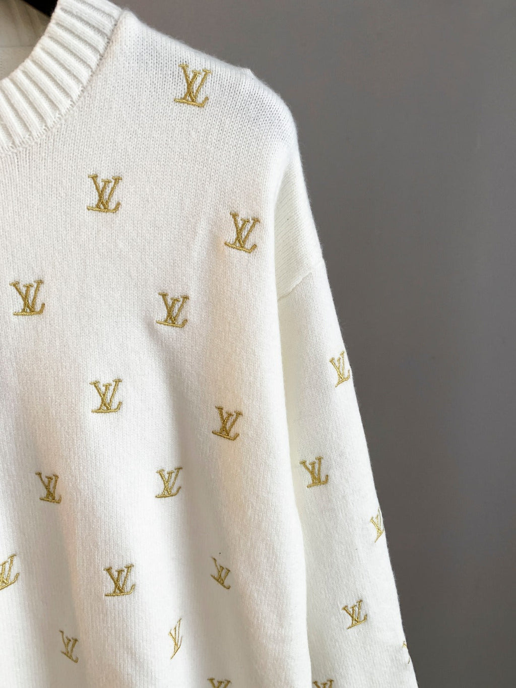 LV All-over Embroidered Sweater