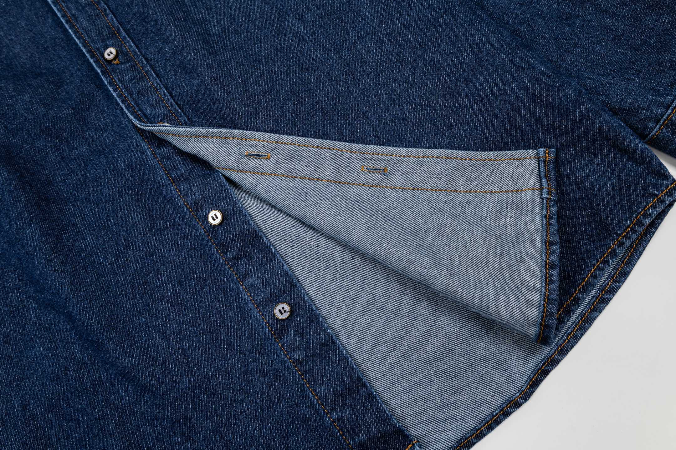 LV Denim Long Sleeve Shirt
