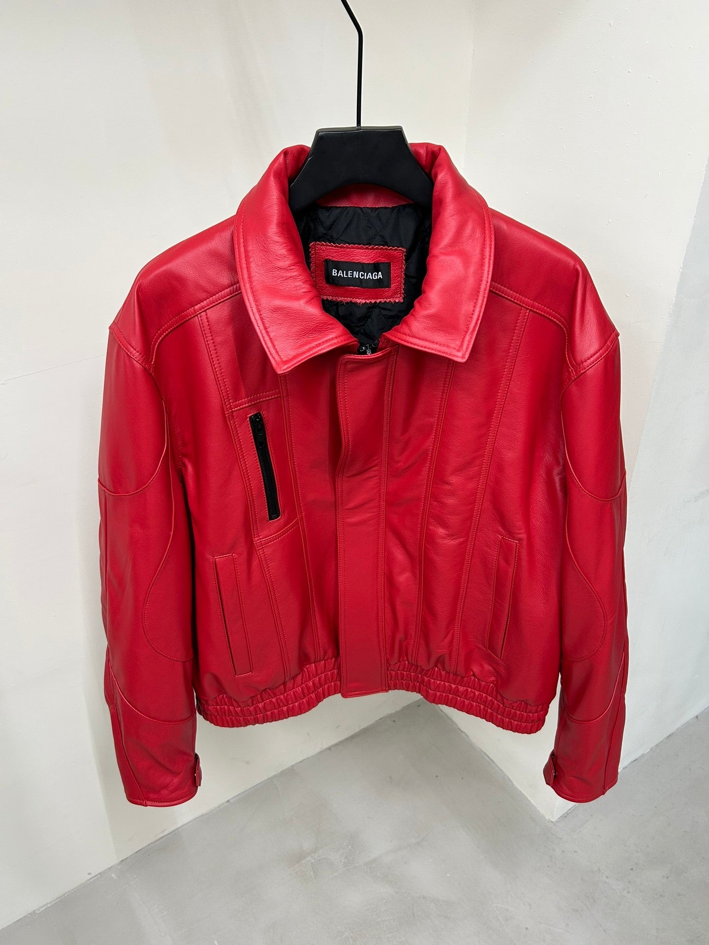 Balenciaga Runway Leather  Jacket