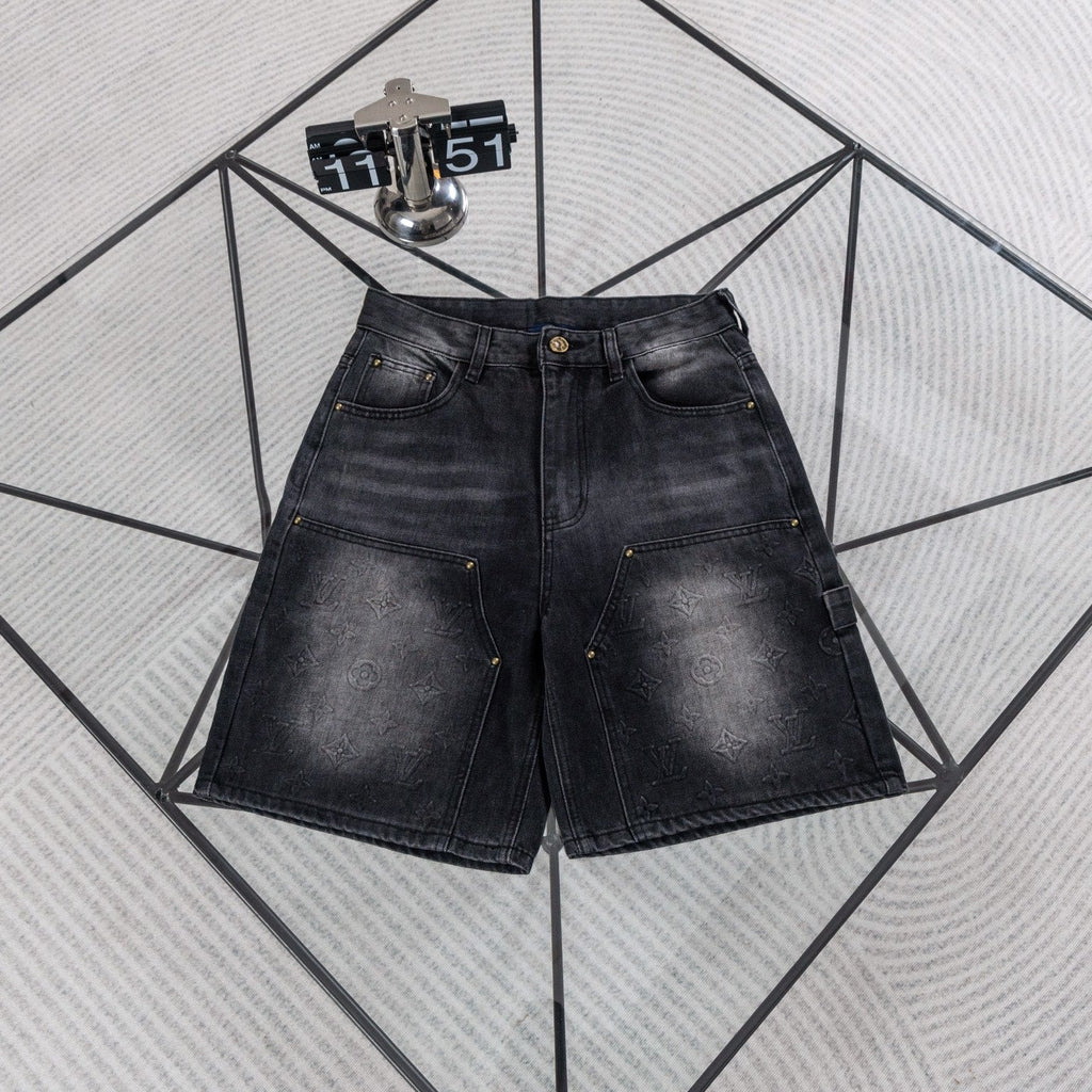 LV Denim Shorts