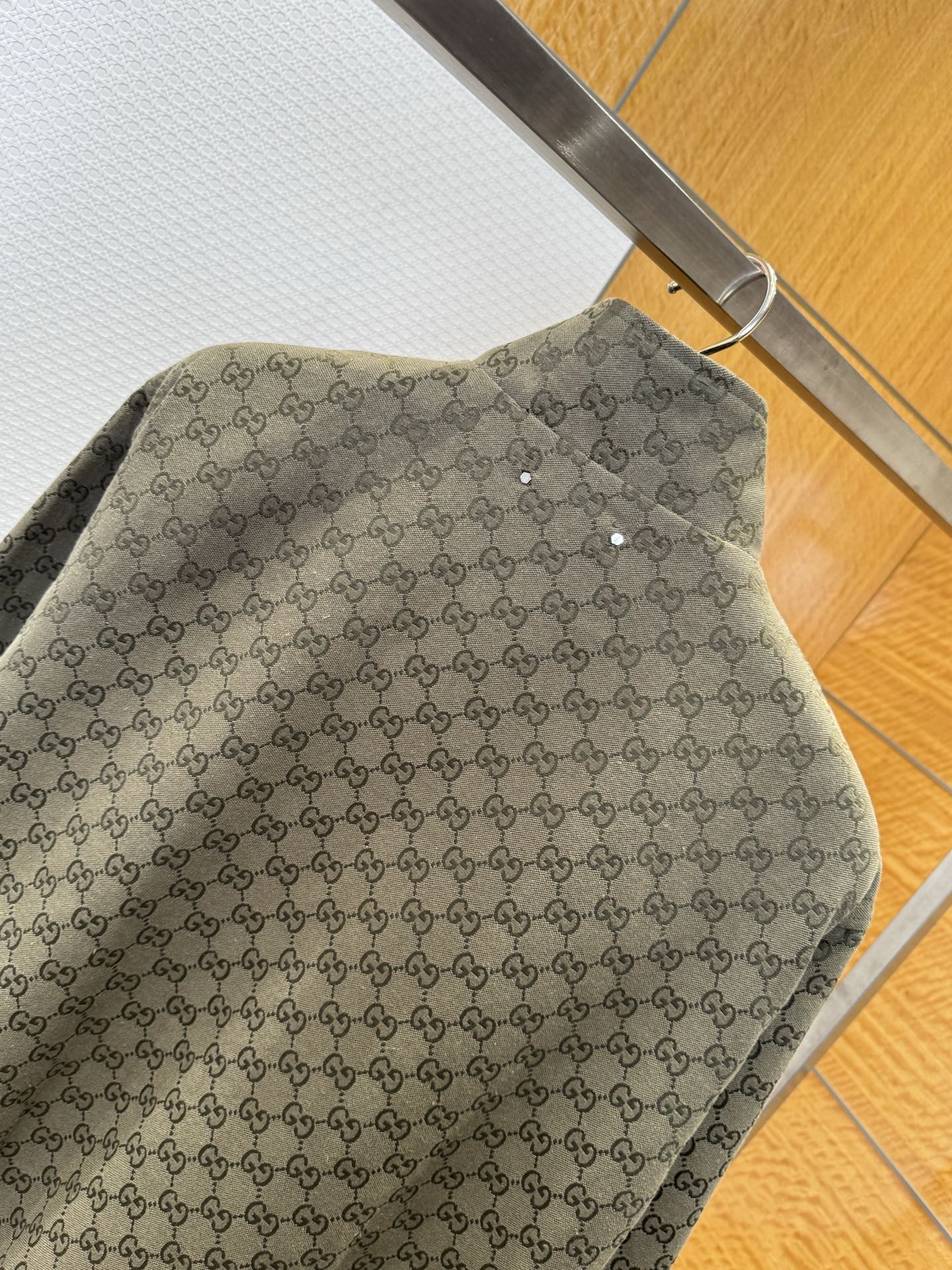 Gucci All-over Print Zip-Up Jacket