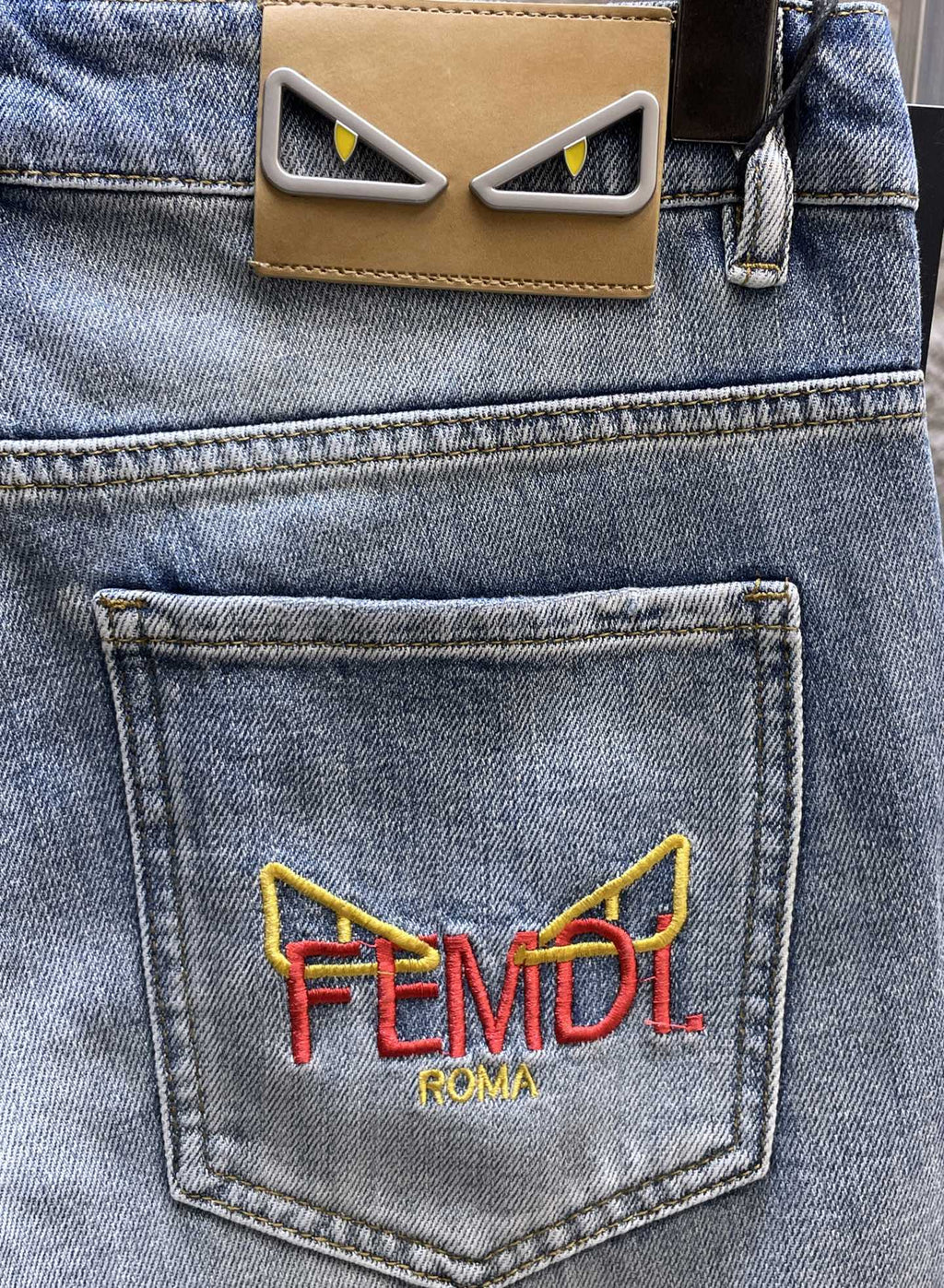Fendi Denim Shorts