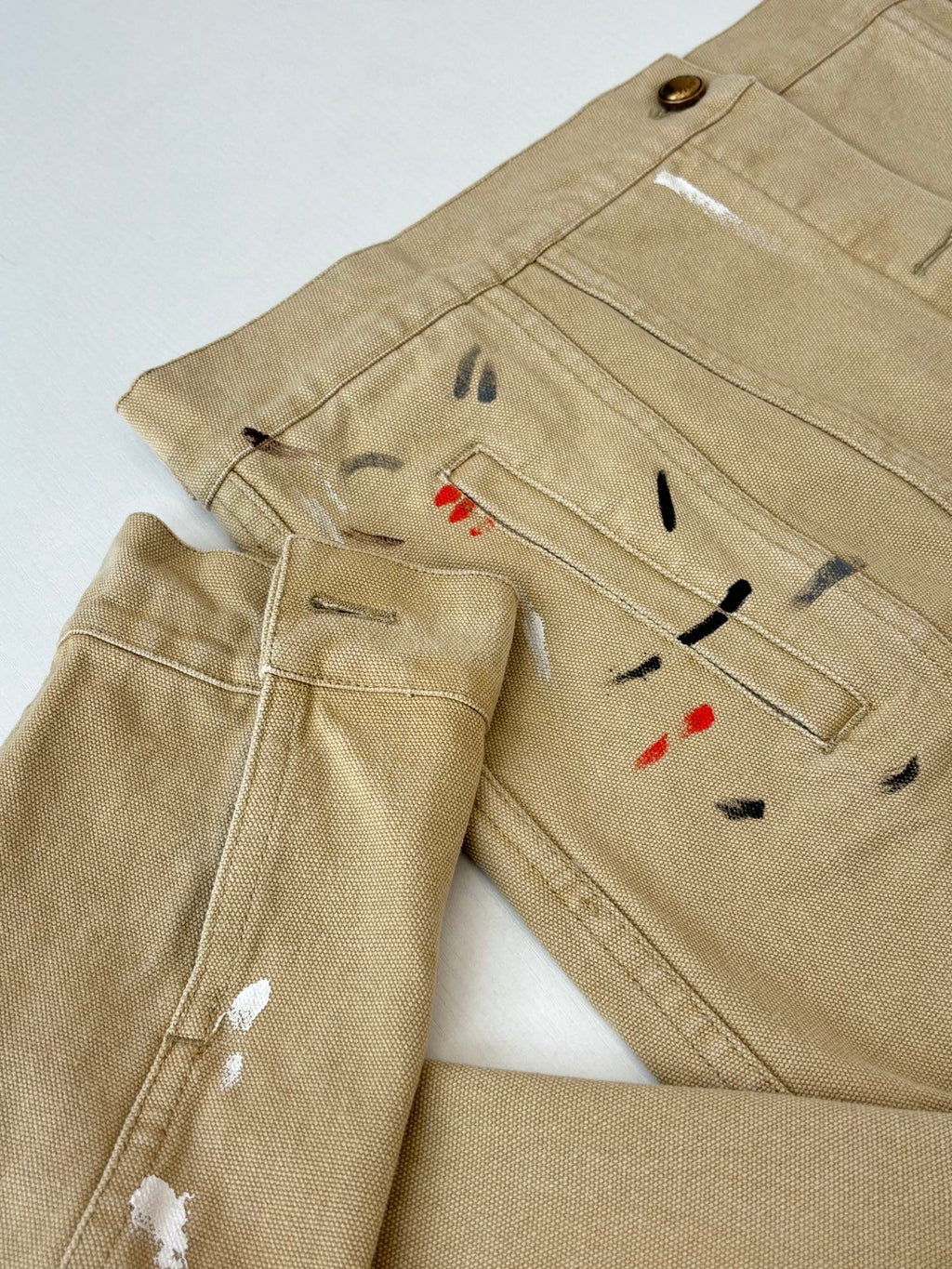 LV Distressed Workwear Denim Jacket