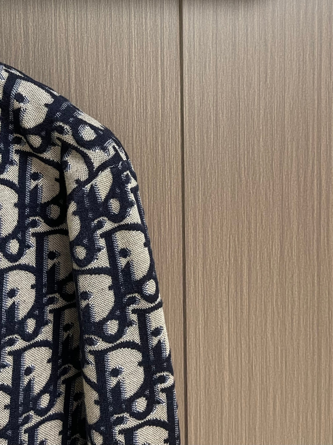Dior Monogram Jacquard Crew Neck Sweater