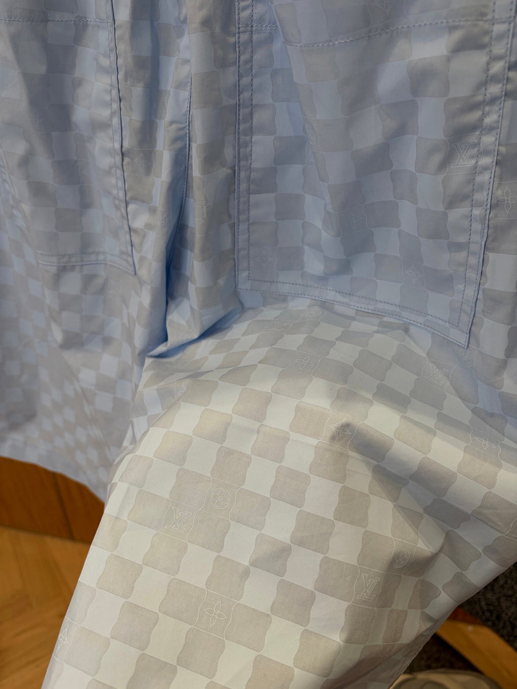 LV Casual Short-Sleeve Shirt & Short Set