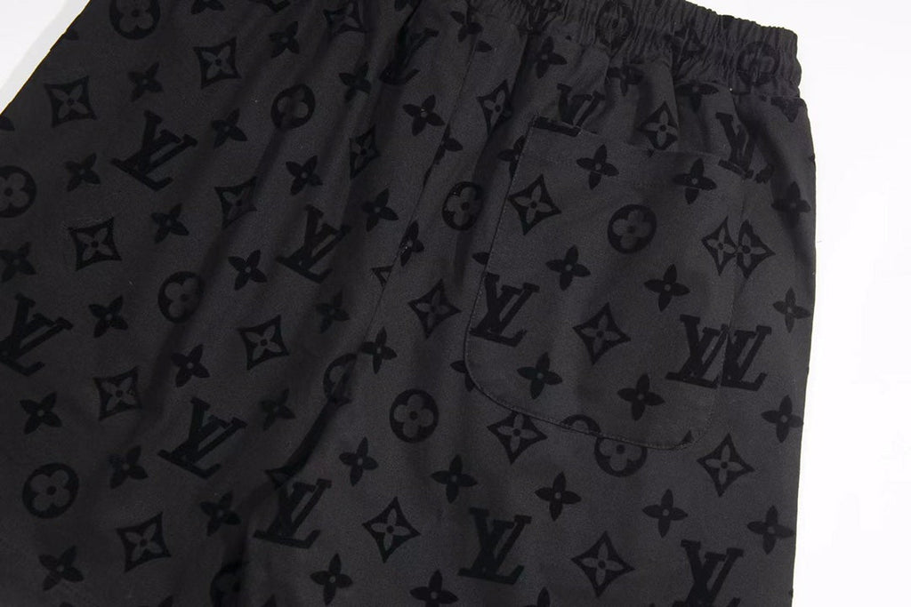 LV Flocked Shorts