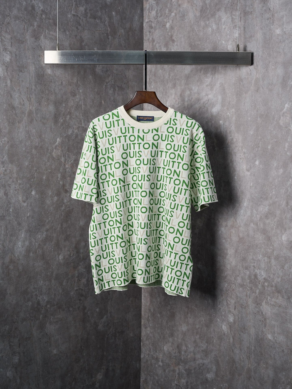 LV Crew Knit Sweater Short Sleeve