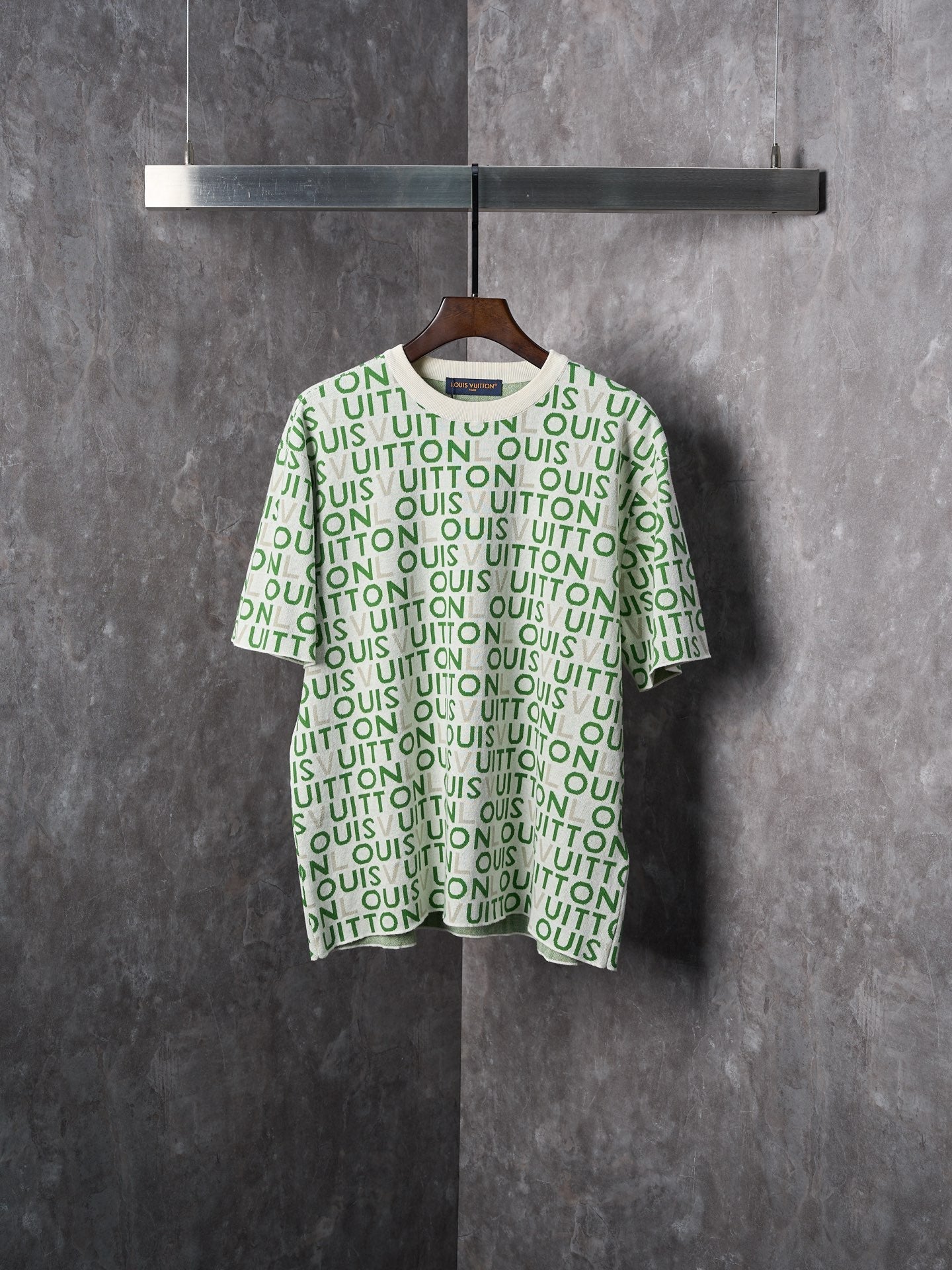 LV Crew Knit Sweater Short Sleeve