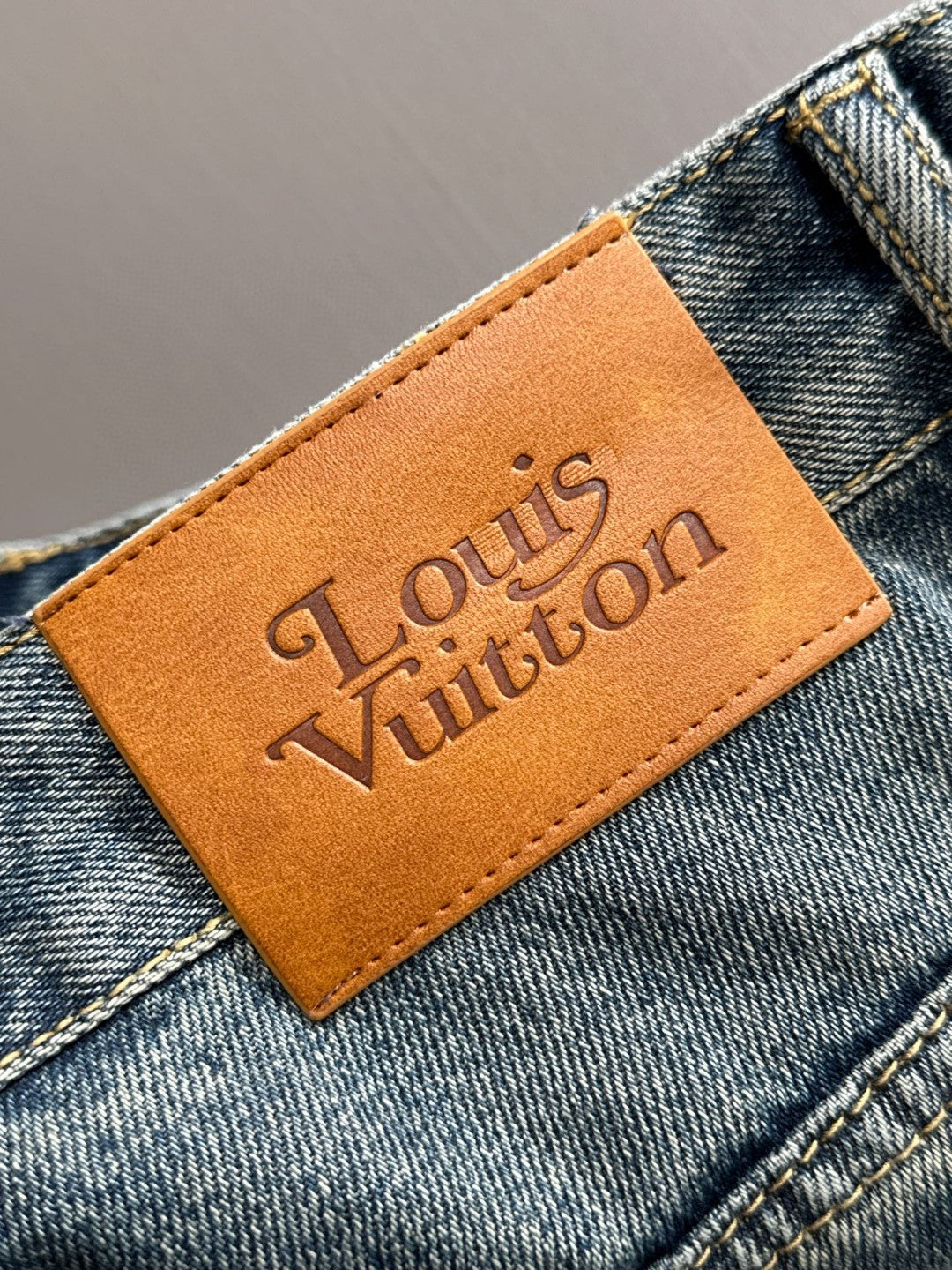 LV Denim Shorts