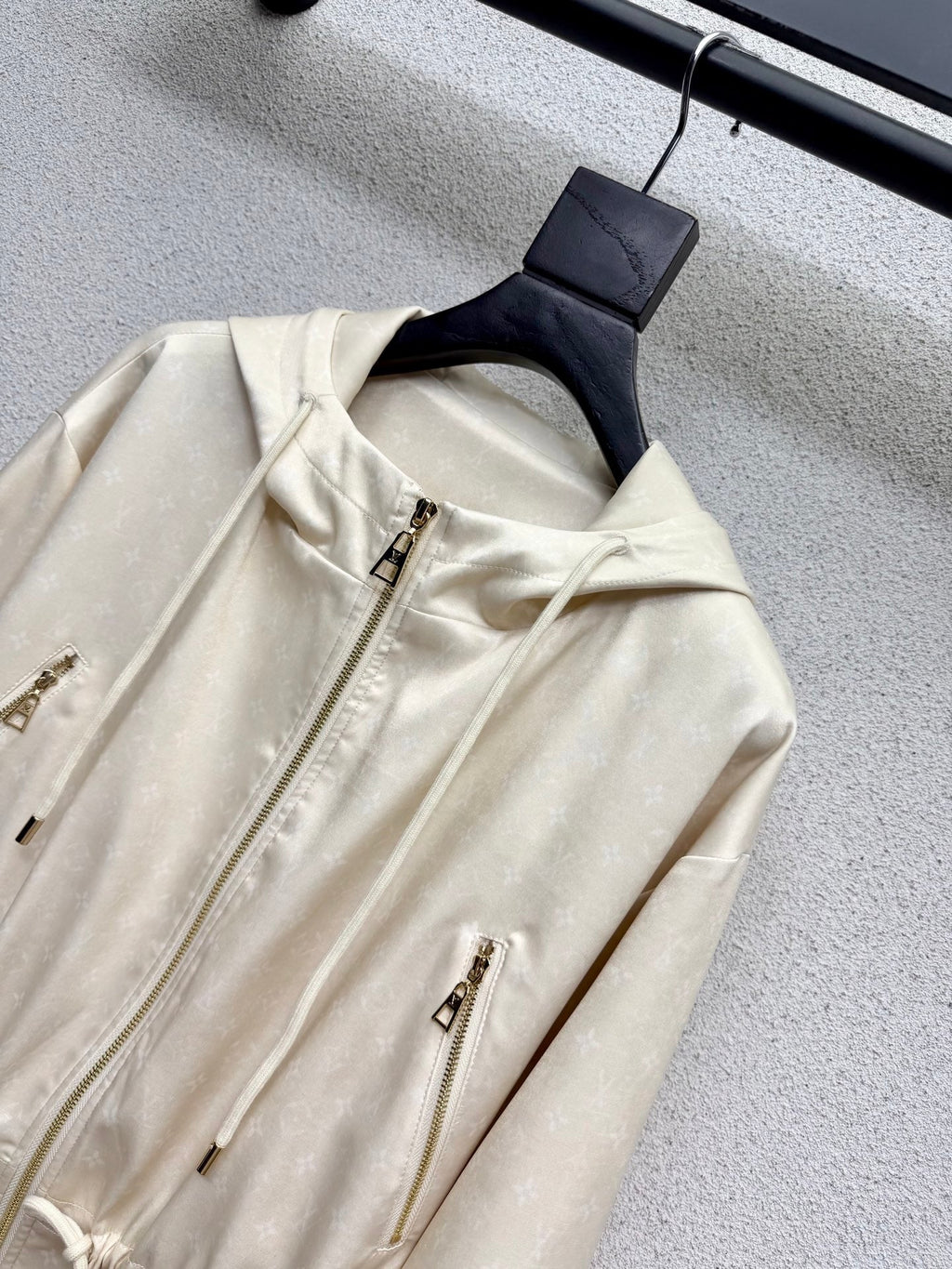 LV Monogram Hooded Jacket- Women's