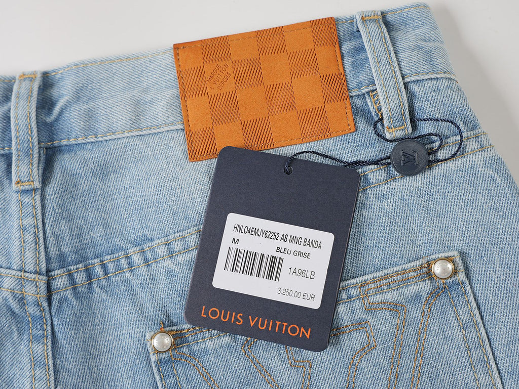 LV Denim Shorts